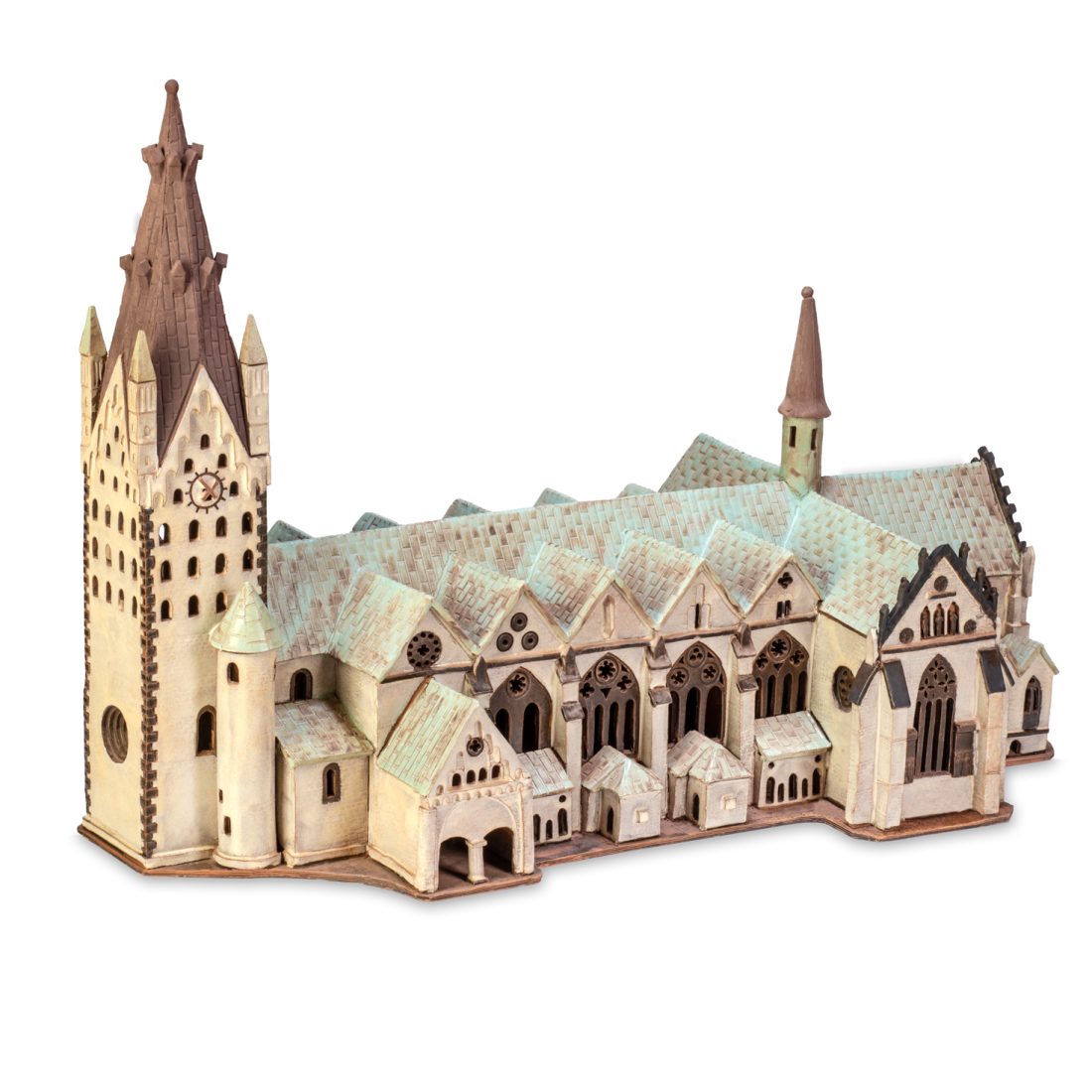 Ceramic miniature of Dom in Paderborn MOD 230