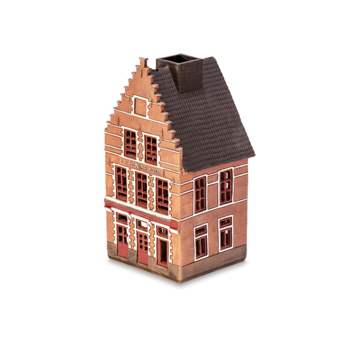 Ceramic miniature of original house in Brugge BEL 34