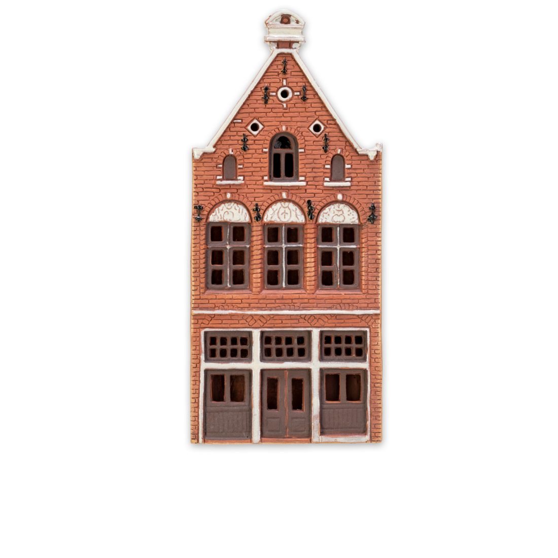 Ceramic plaque of original house in Bruges BEL PL 36