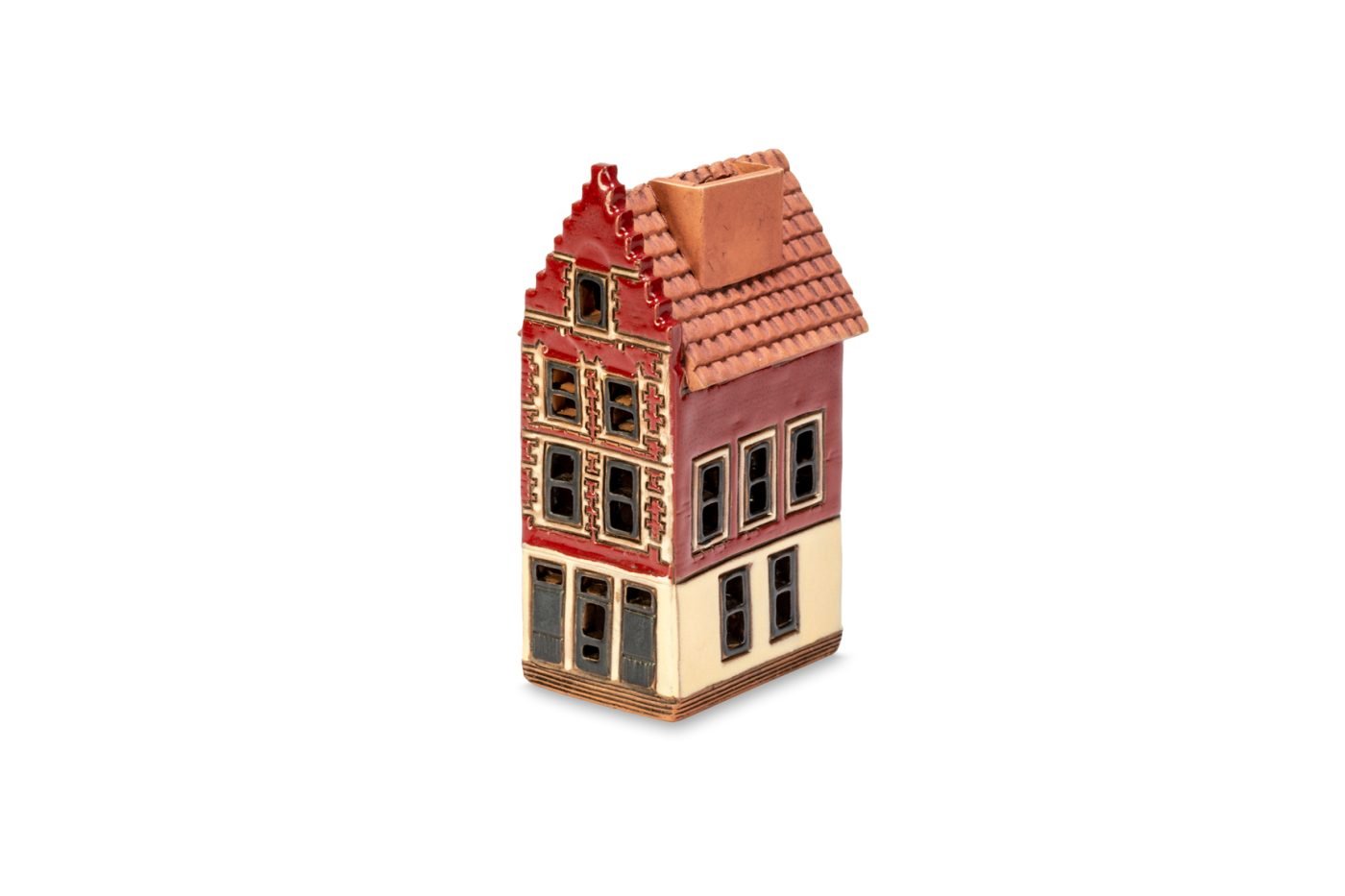 Ceramic miniature of original house in Brugge BEL 38 mini