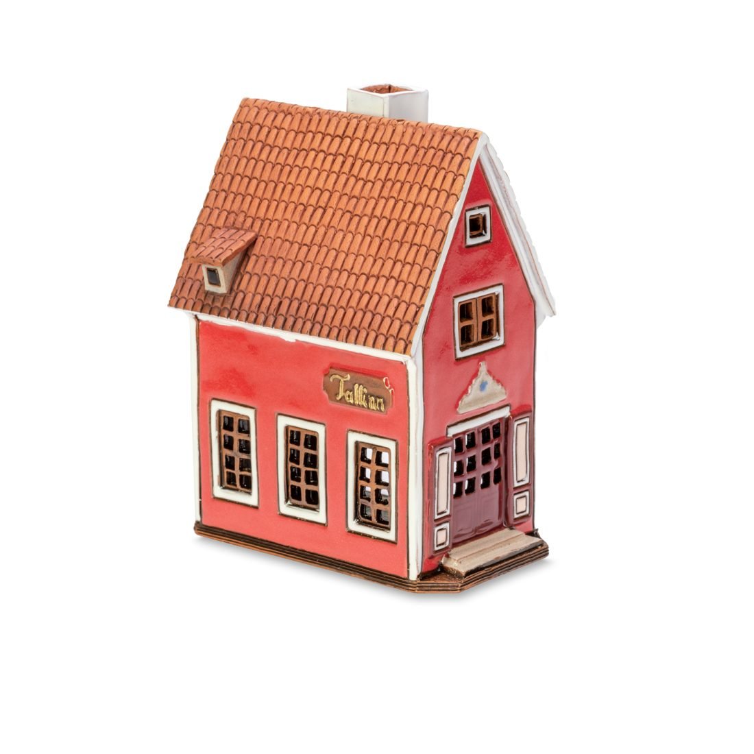 Ceramic miniature of Tobacco house in Tallinn TALL 04