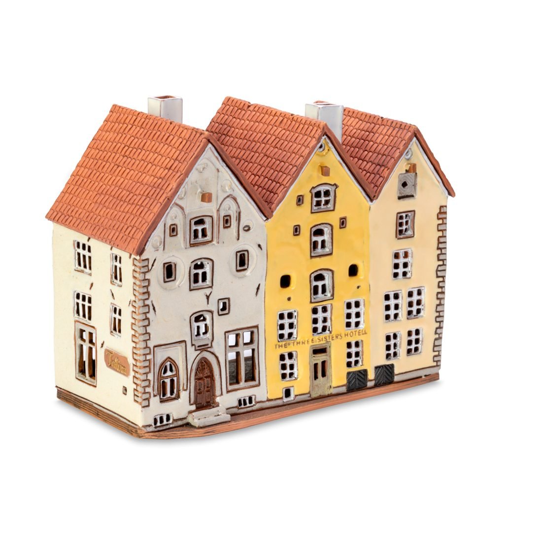 Ceramic miniature of Three sisters house in Tallinn TALL 06