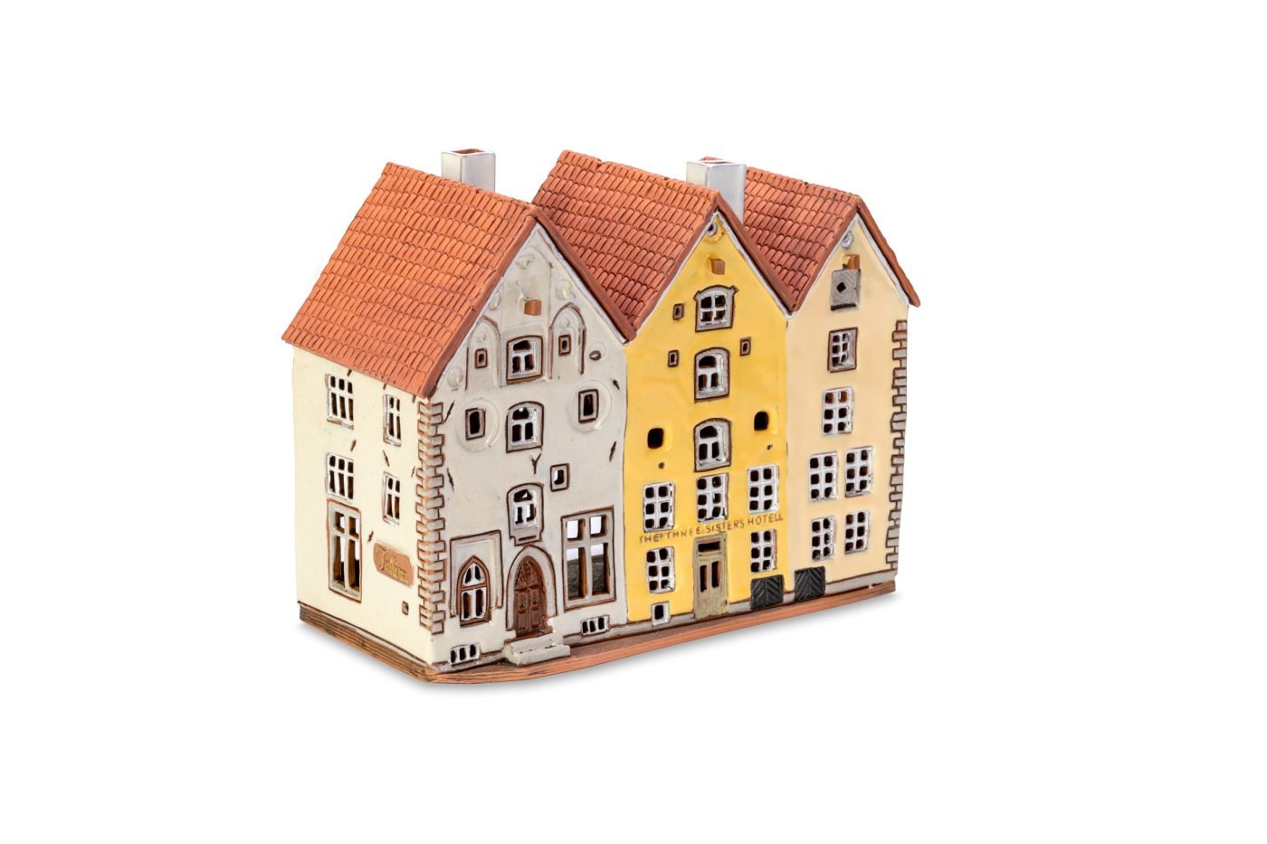 Ceramic miniature of Three sisters house in Tallinn TALL 06