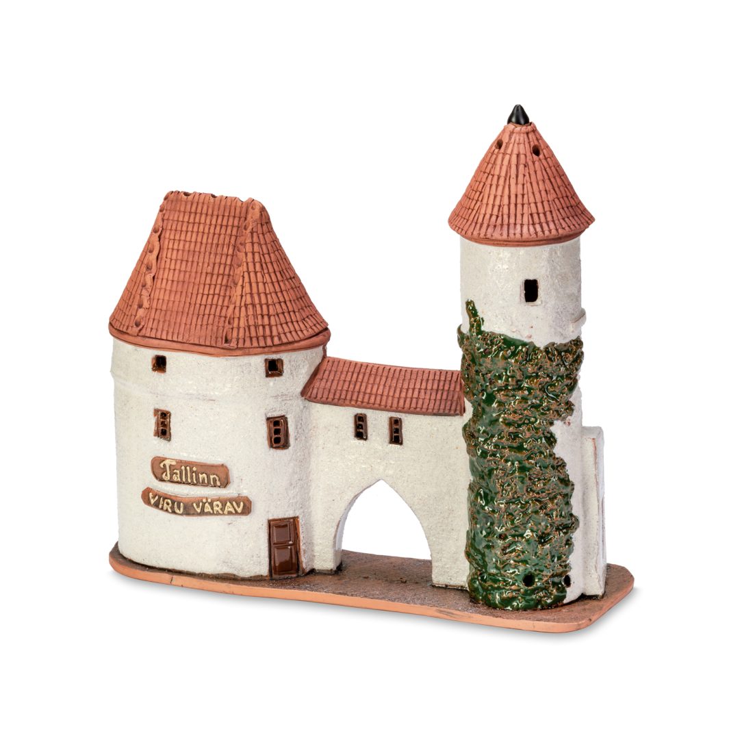 Handgemachte keramische Miniatur, originalgetreue Kopie eines Gebäudes in Tallinn TALL 11