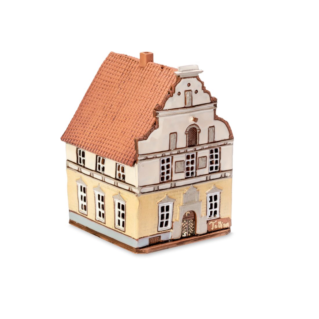 Handgemachte keramische Miniatur, originalgetreue Kopie eines Gebäudes in Tallinn TALL 12