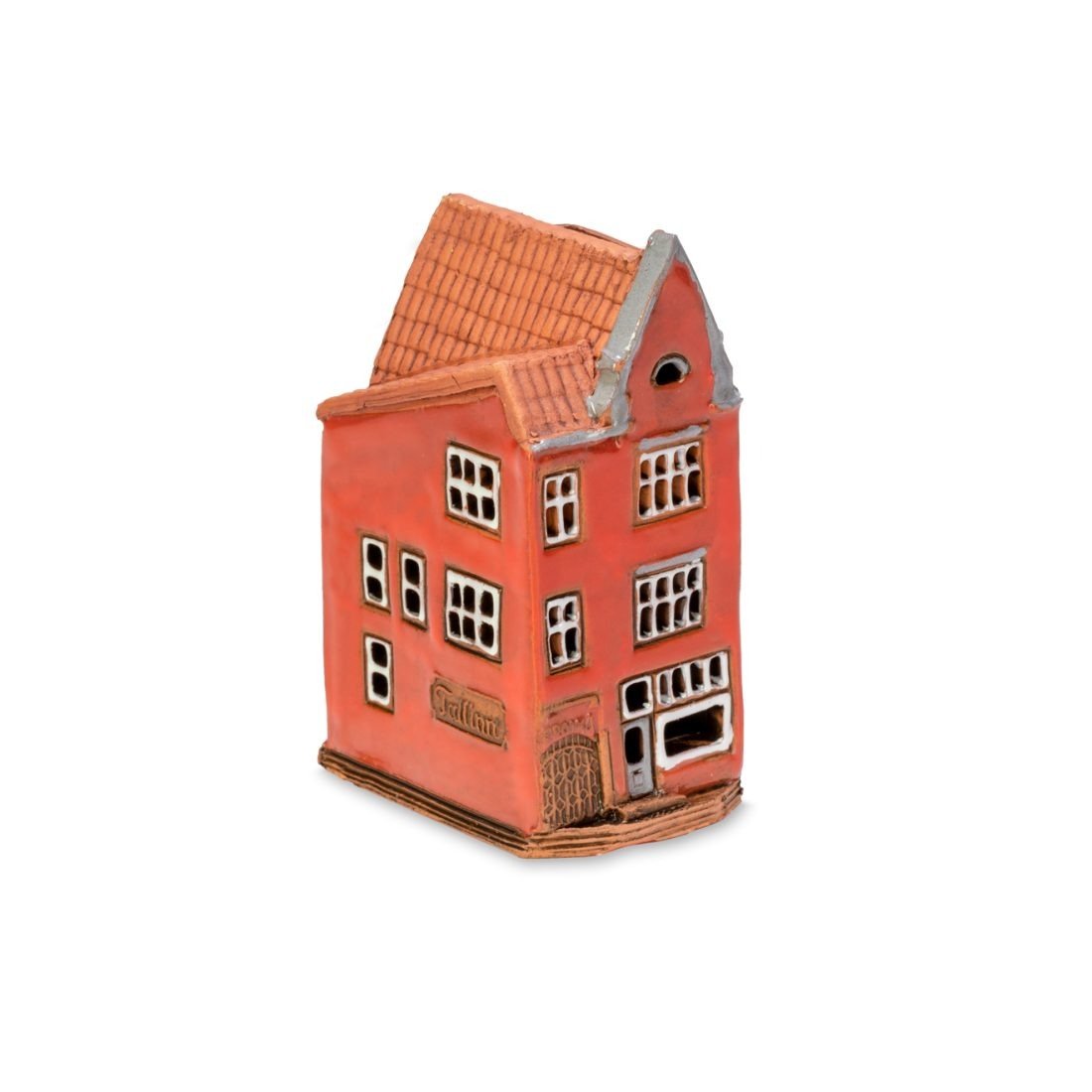 Ceramic miniature of Trojka restaurant in Tallinn TALL 14 mini