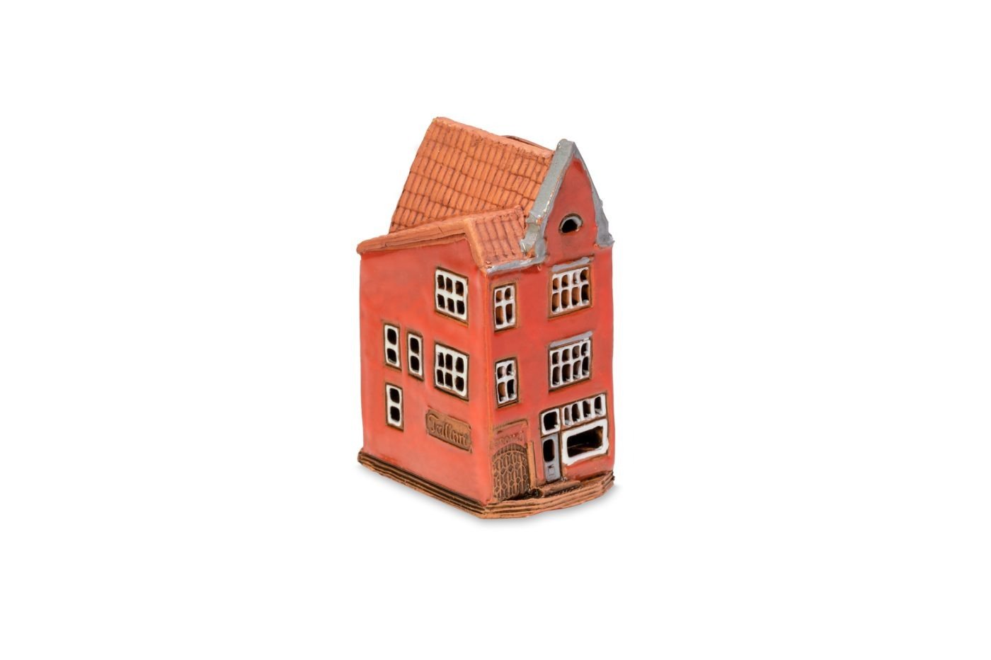 Ceramic miniature of Trojka restaurant in Tallinn TALL 14 mini