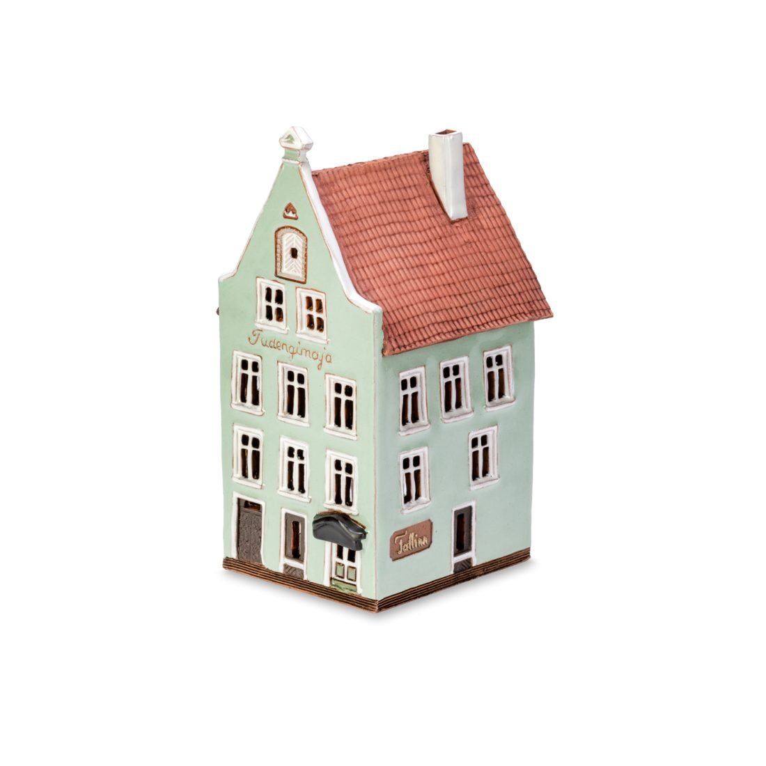 Ceramic miniature of the Student house in Tallinn TALL 15