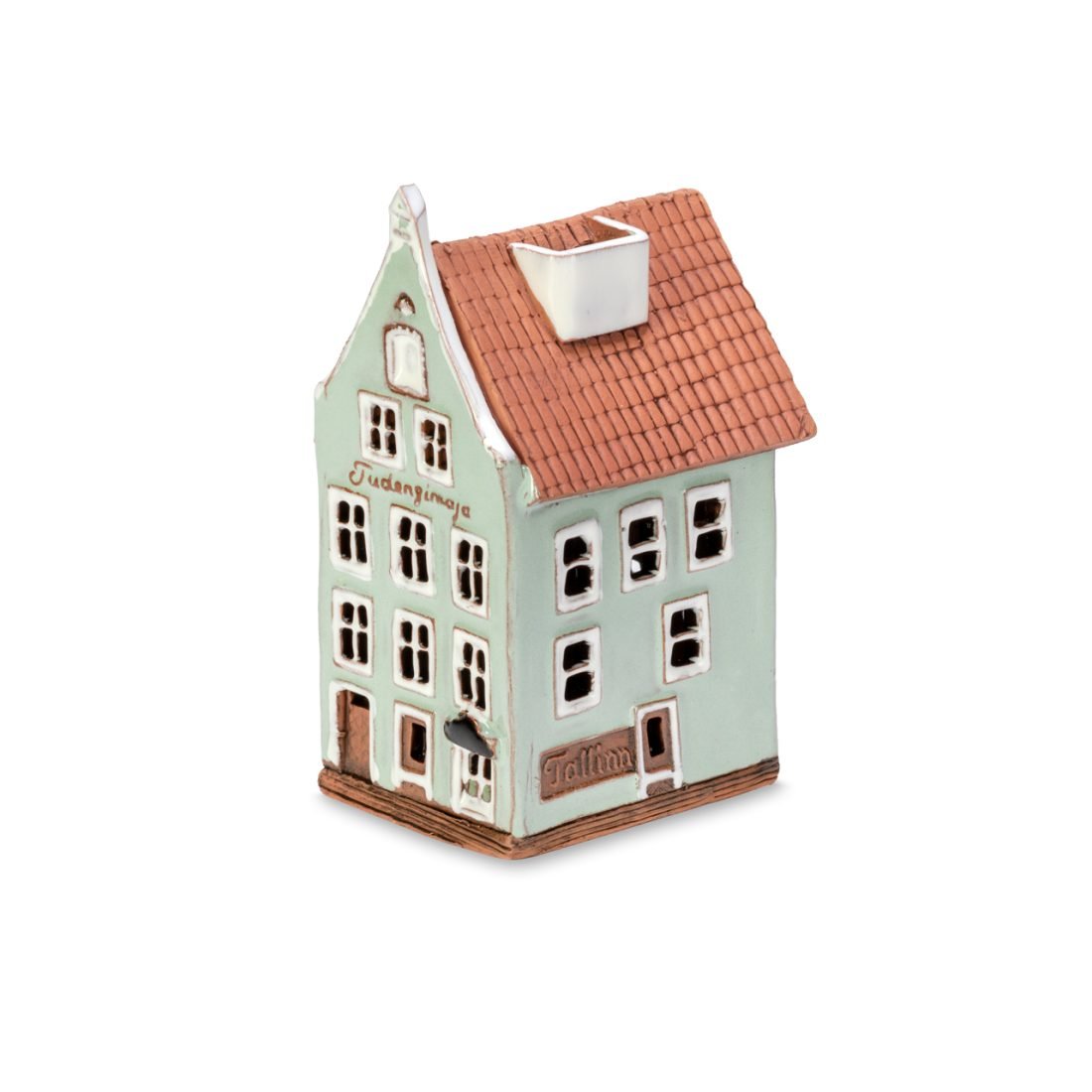 Ceramic miniature of the Student house in Tallinn TALL 15 mini