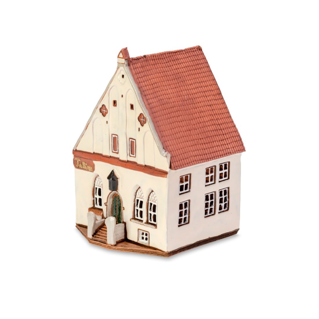 Ceramic miniature of original house in Tallinn TALL 18