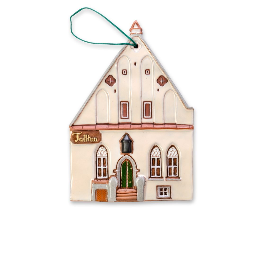 Ceramic plaque of original house in Tallinn TALL 18 PL