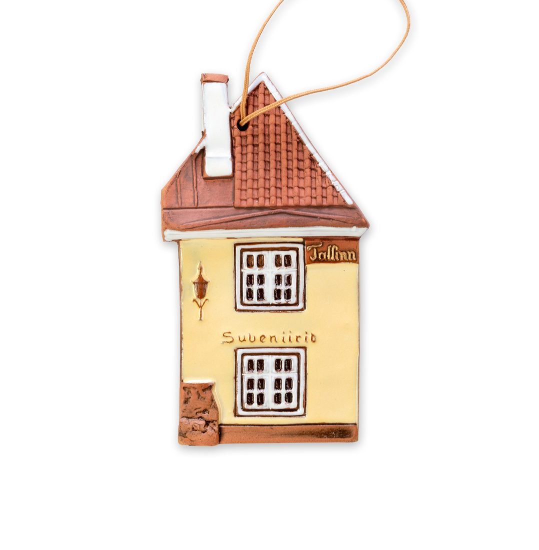 Ceramic plaque of original house in Tallinn TALL 19 PL