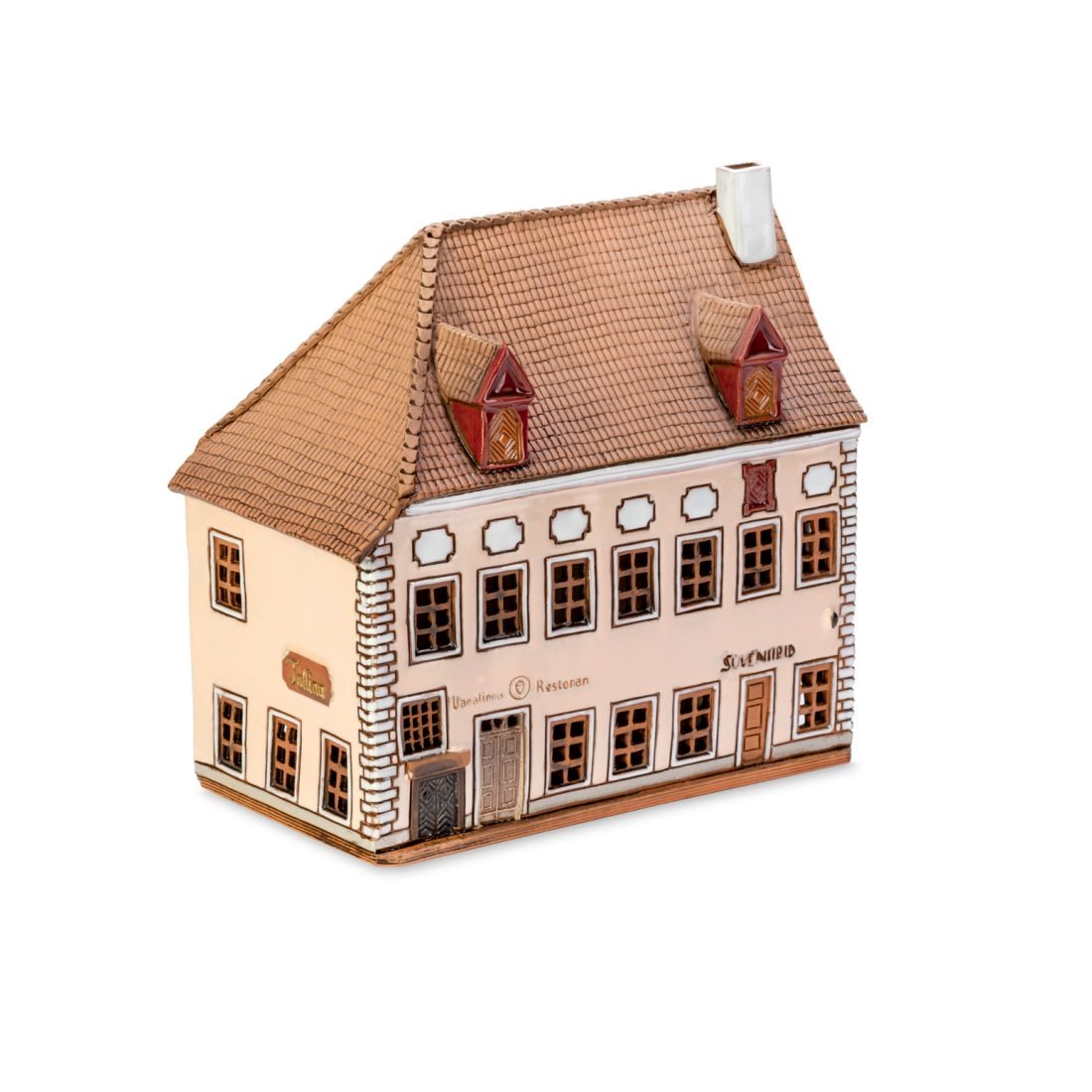 Ceramic miniature of original house in Tallinn TALL 24