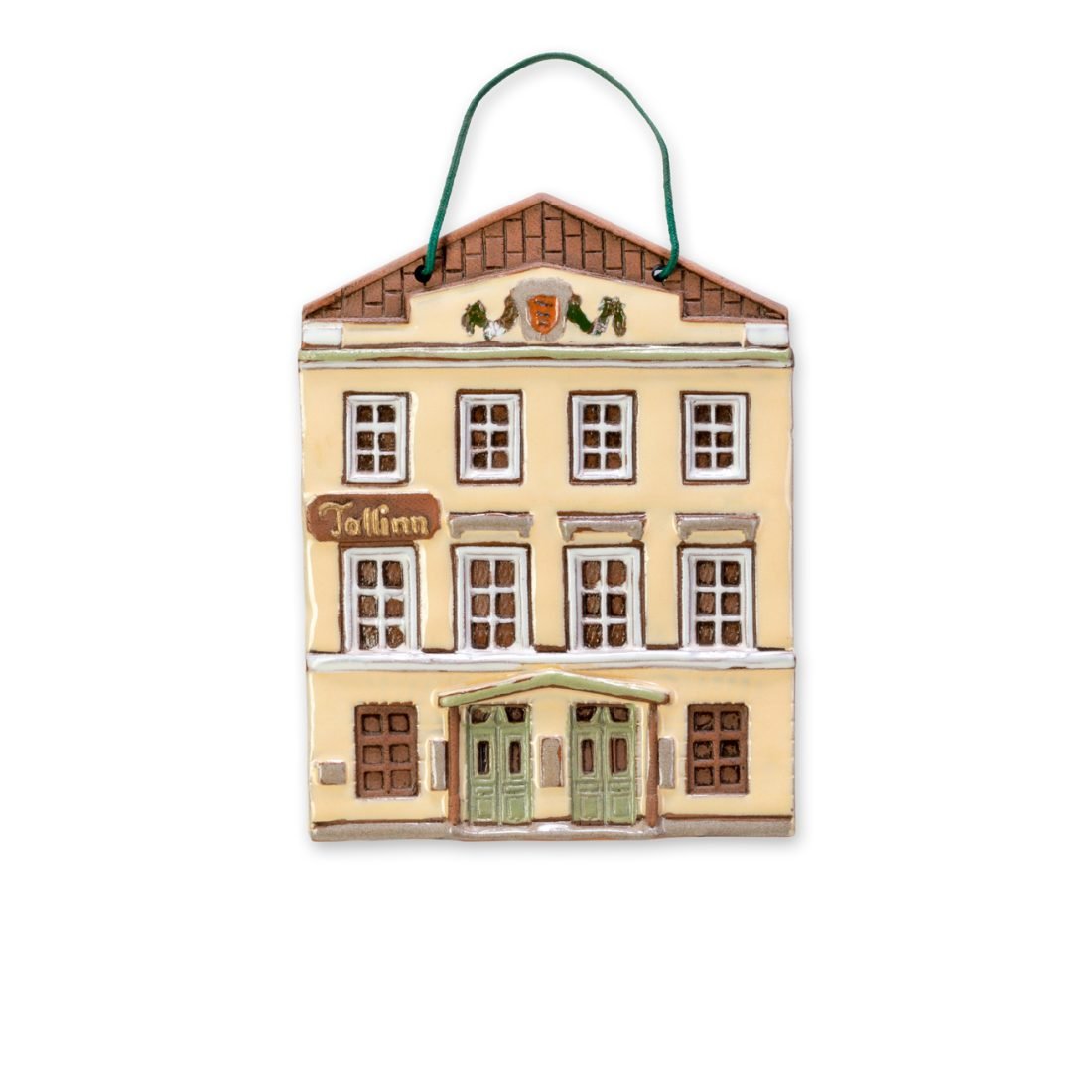 Ceramic plaque of original house in Tallinn TALL 25 PL