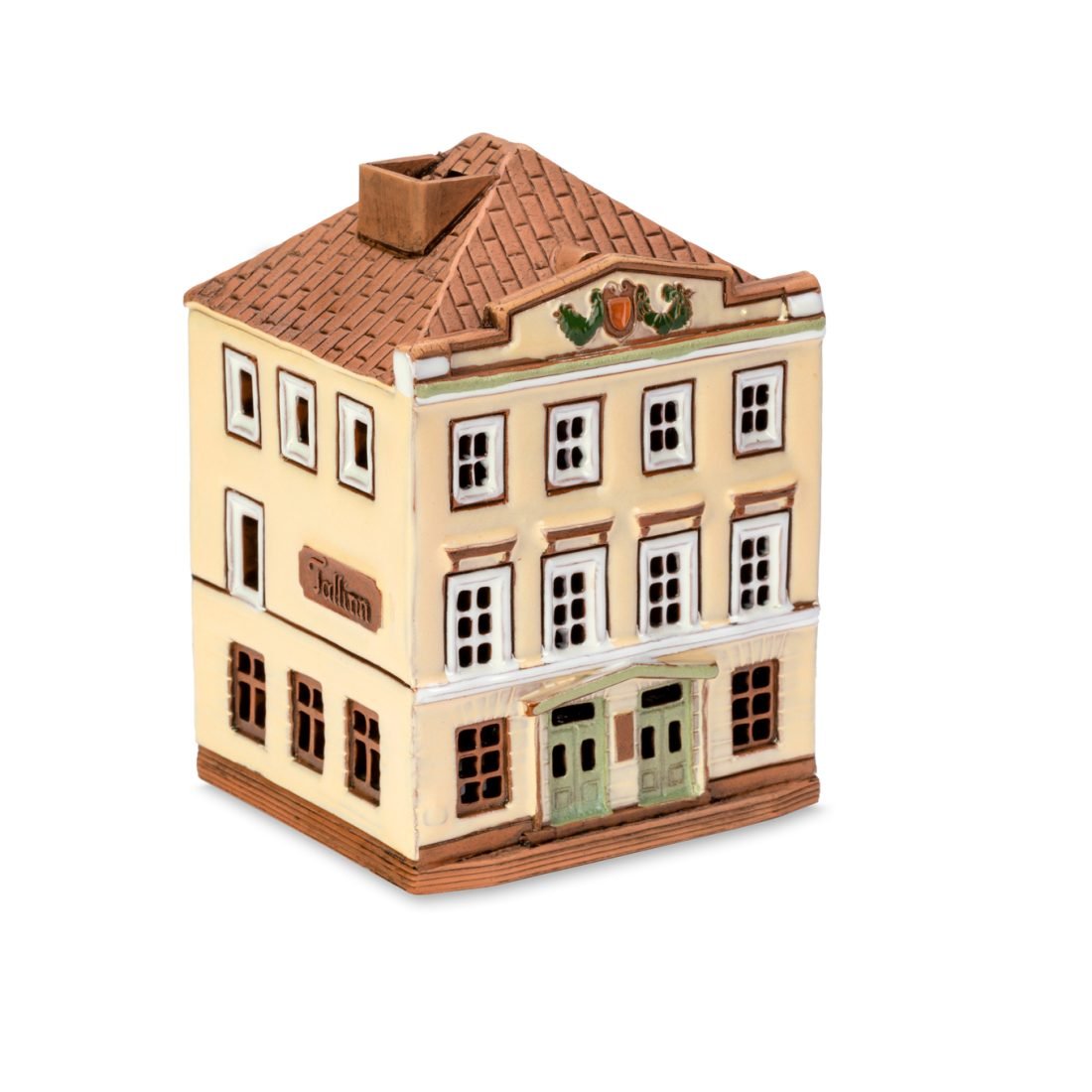 Ceramic plaque of original house in Tallinn TALL 25 mini