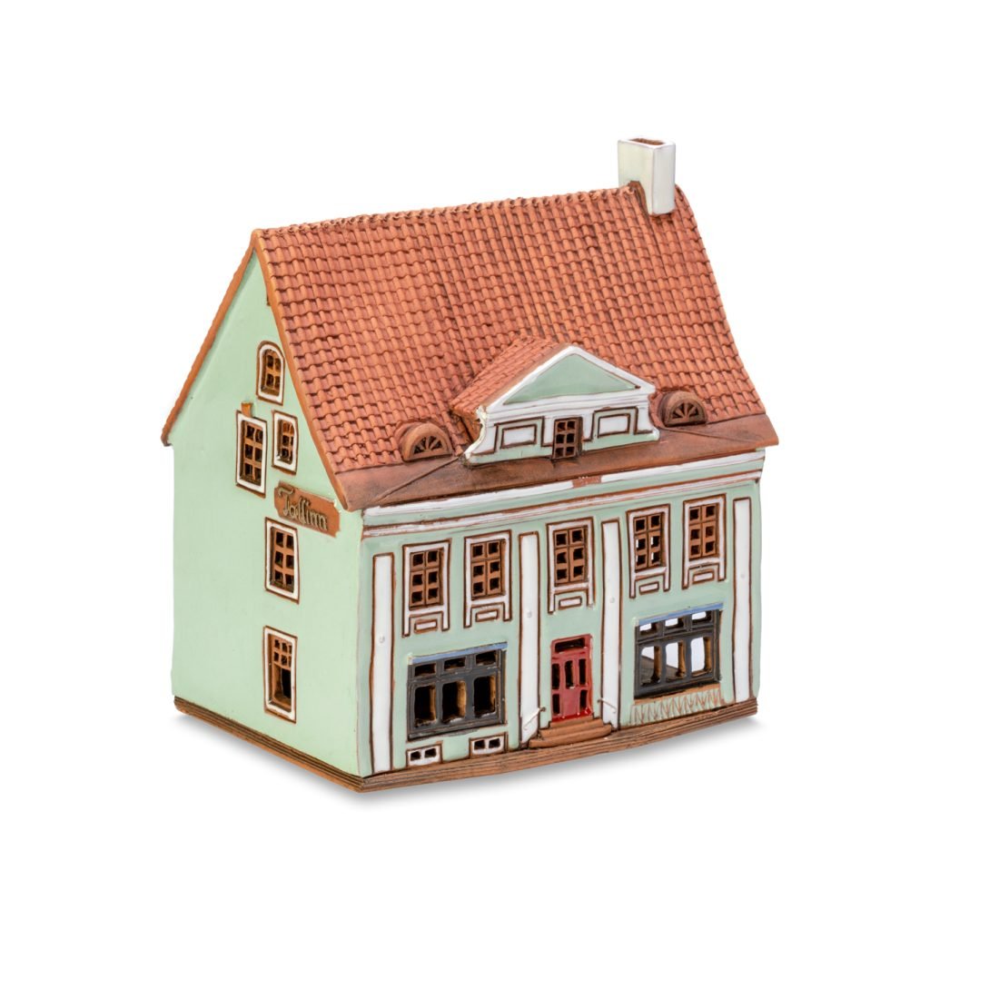 Ceramic miniature of original house in Tallinn TALL 26