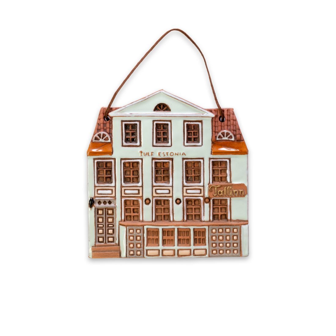 Ceramic plaque of original house in Tallinn TALL 27 PL