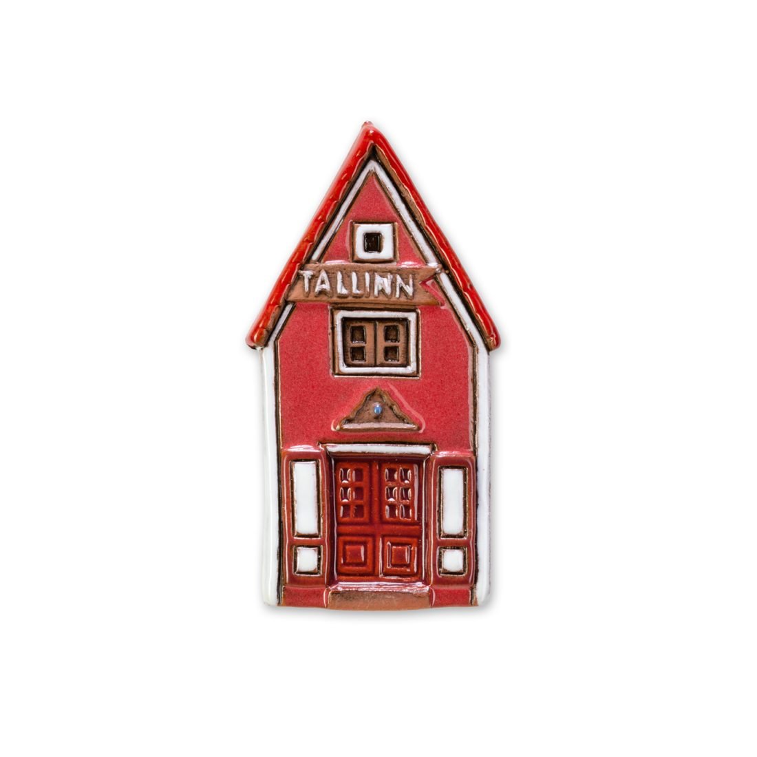 Ceramic magnet of Tobacco house in Tallinn TALL M 04