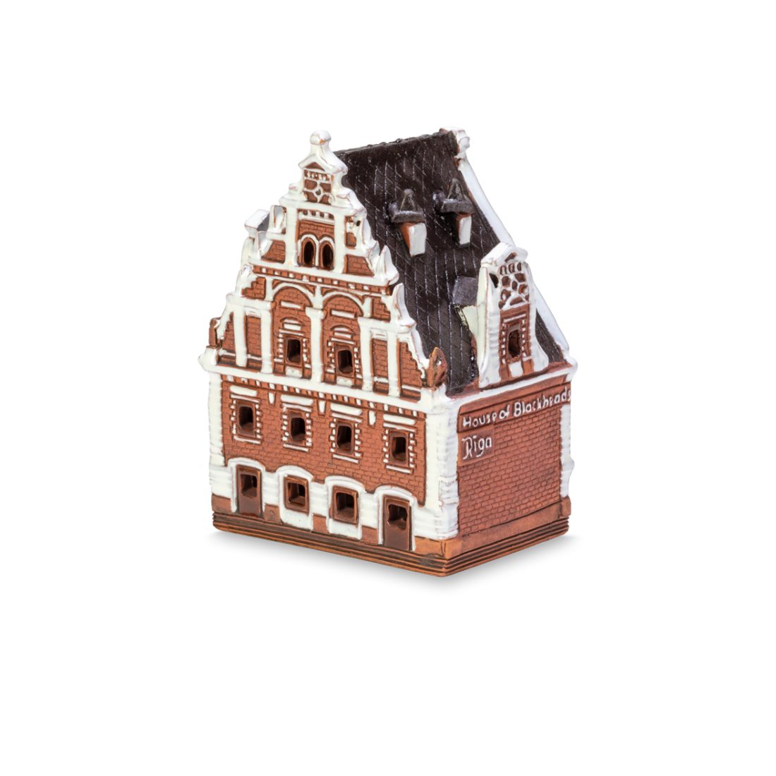 Ceramic miniature of the House of the Blackheads in Riga LV 11 mini