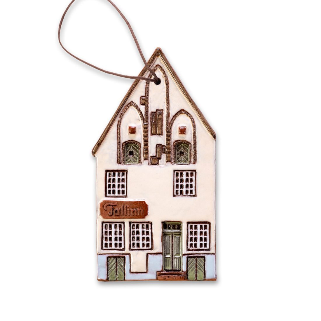 Ceramic plaque of original house in Tallinn TALL 30 PL