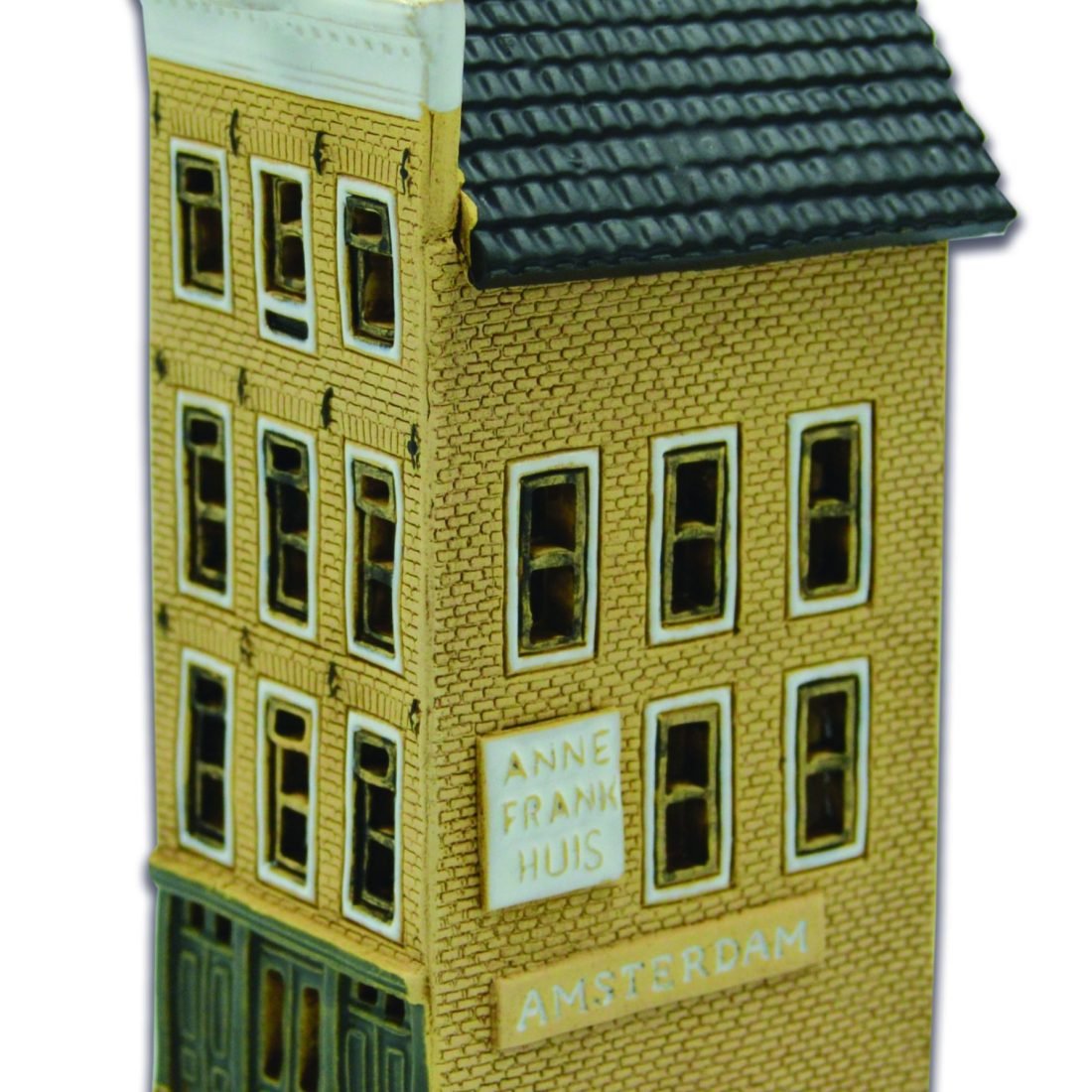 Ceramic miniature of the Anne Frank House in Amsterdam AMS 10 mini