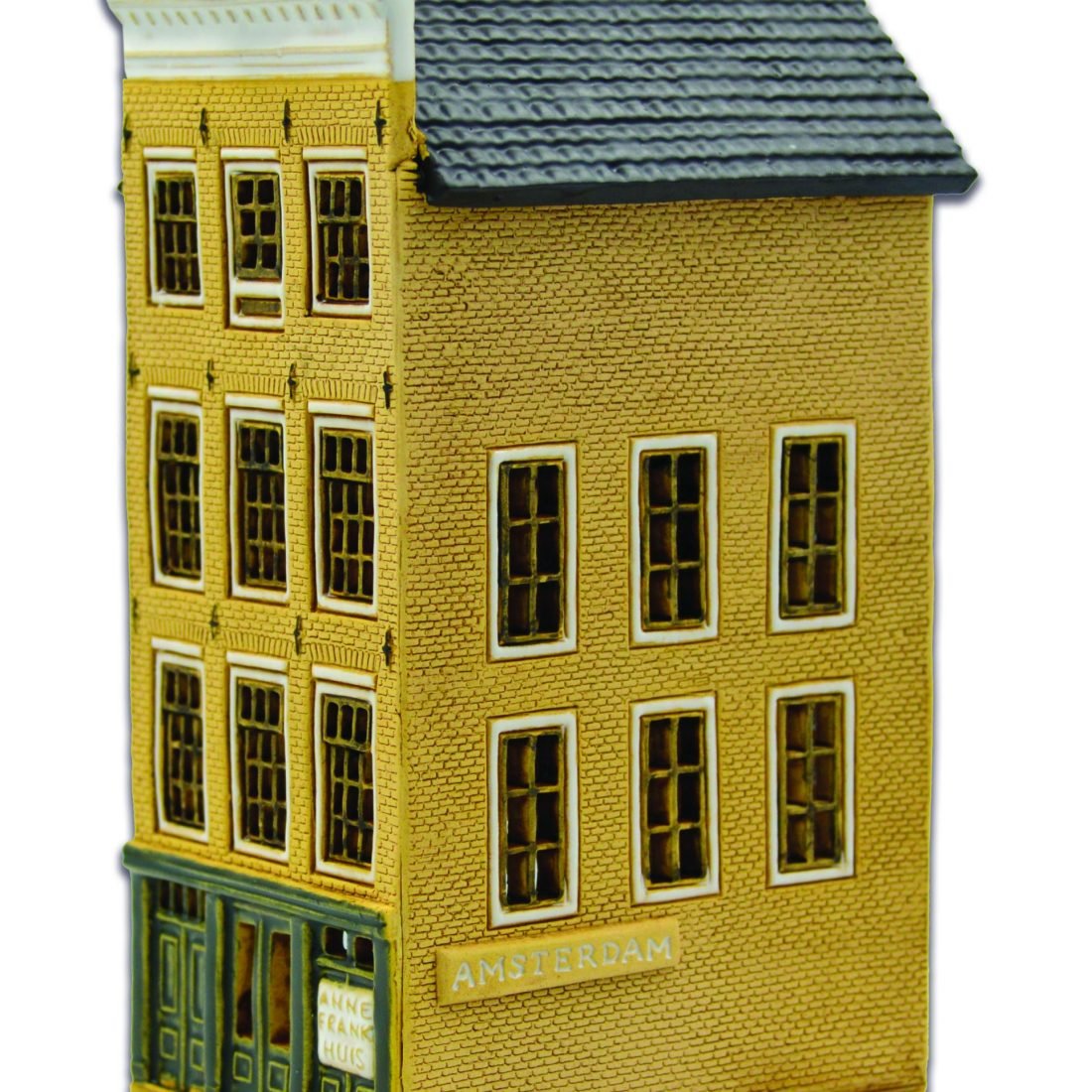 Ceramic miniature of the Anne Frank House in Amsterdam AMS 10