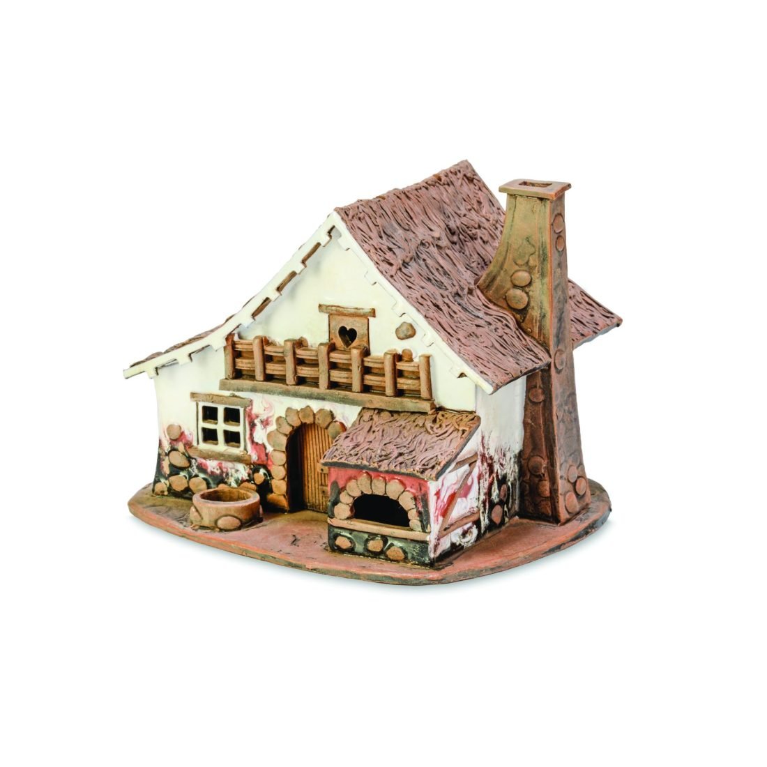 Ceramic miniature of a fantasy house CHJ 173