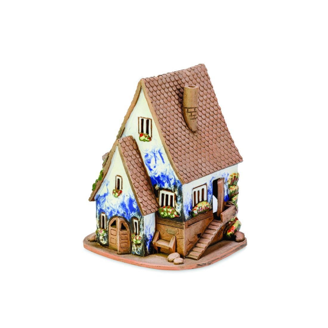 Ceramic miniature of a fantasy house CHJ 175