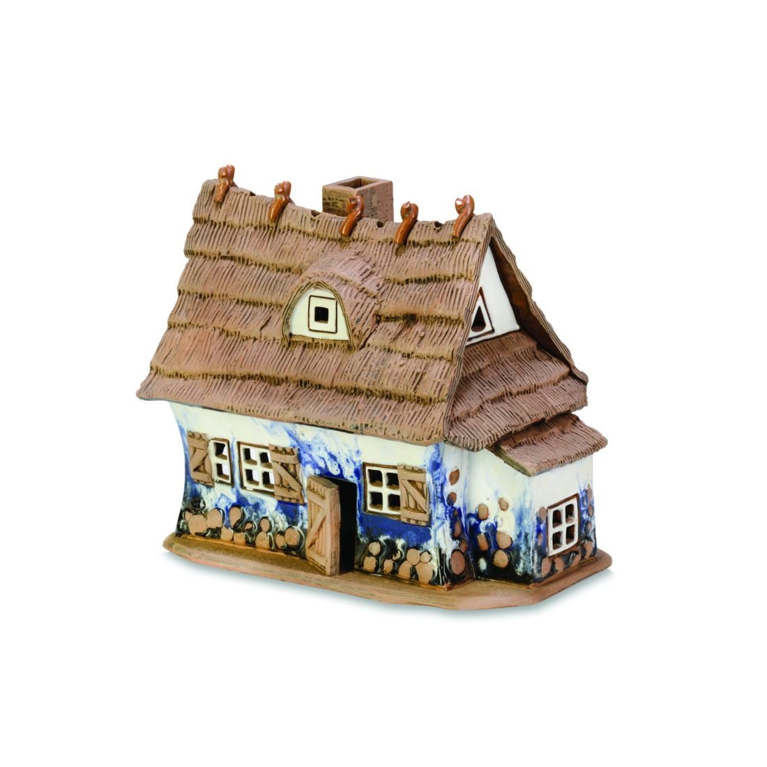 Ceramic miniature of a fantasy house CHJ 229