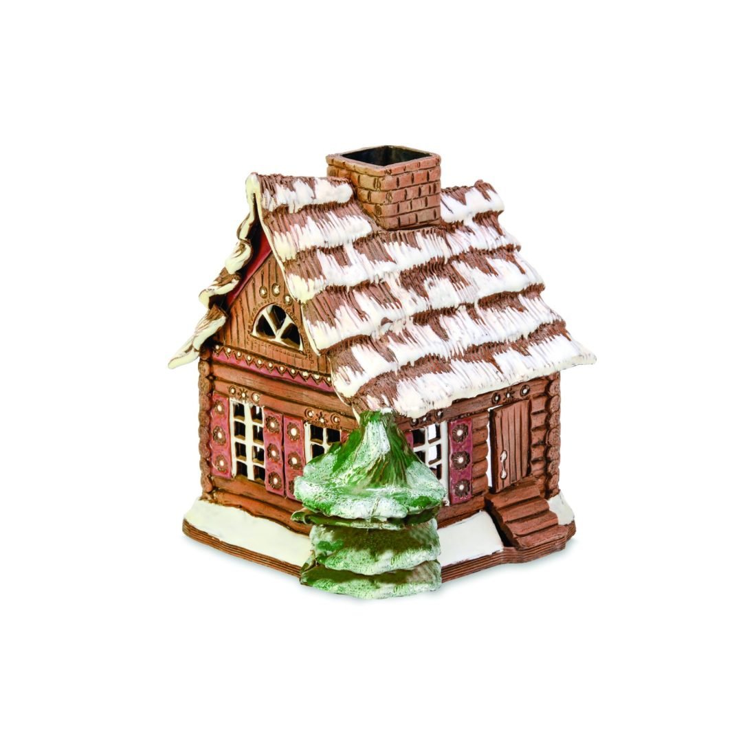 Ceramic miniature of a fantasy house CHJ 235