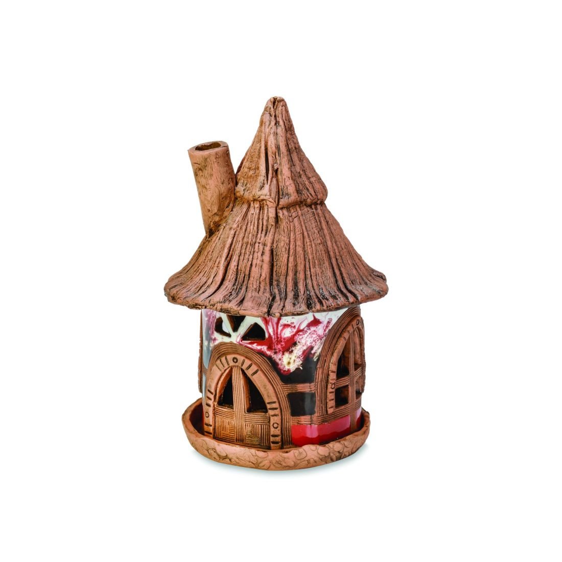 Ceramic miniature of a fantasy house CHJ 33