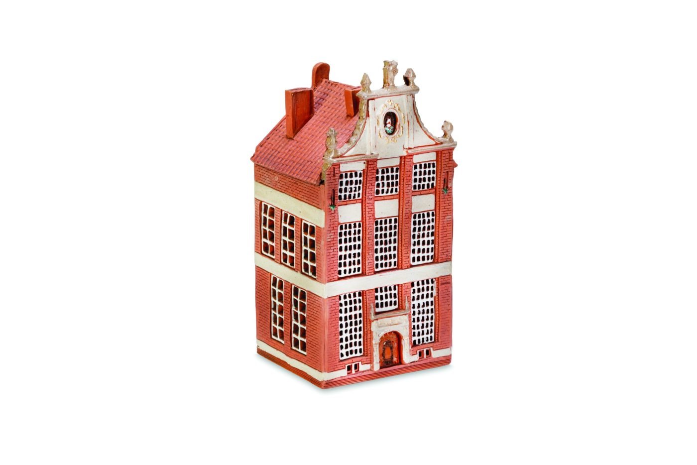 Ceramic miniature of original house in Gdansk GD 04