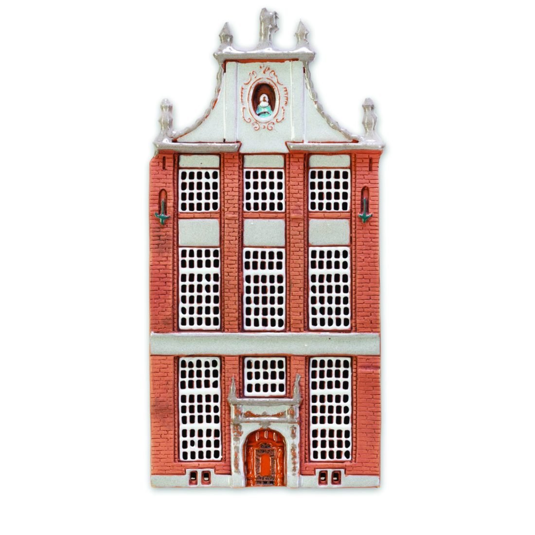 Ceramic plaque of original house in Gdansk GD 04 PL