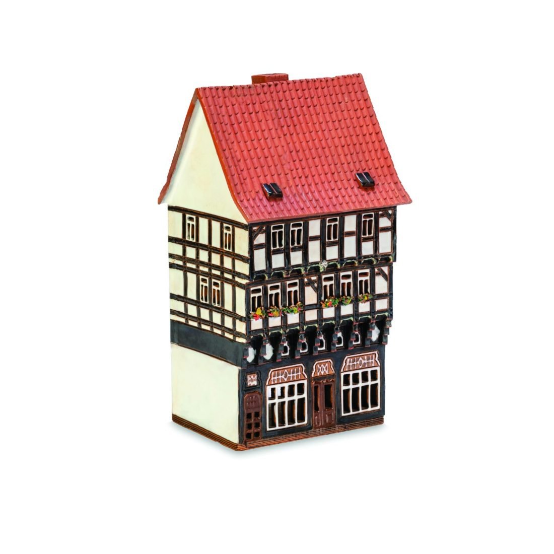 Ceramic miniature of original house in Quedlinburg MOD 0381