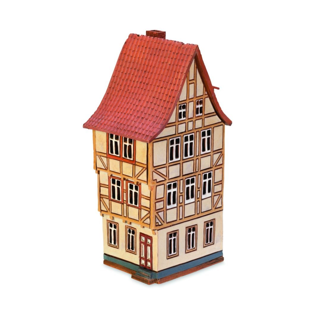 Ceramic miniature of original house in Quedlingburg MOD 0396