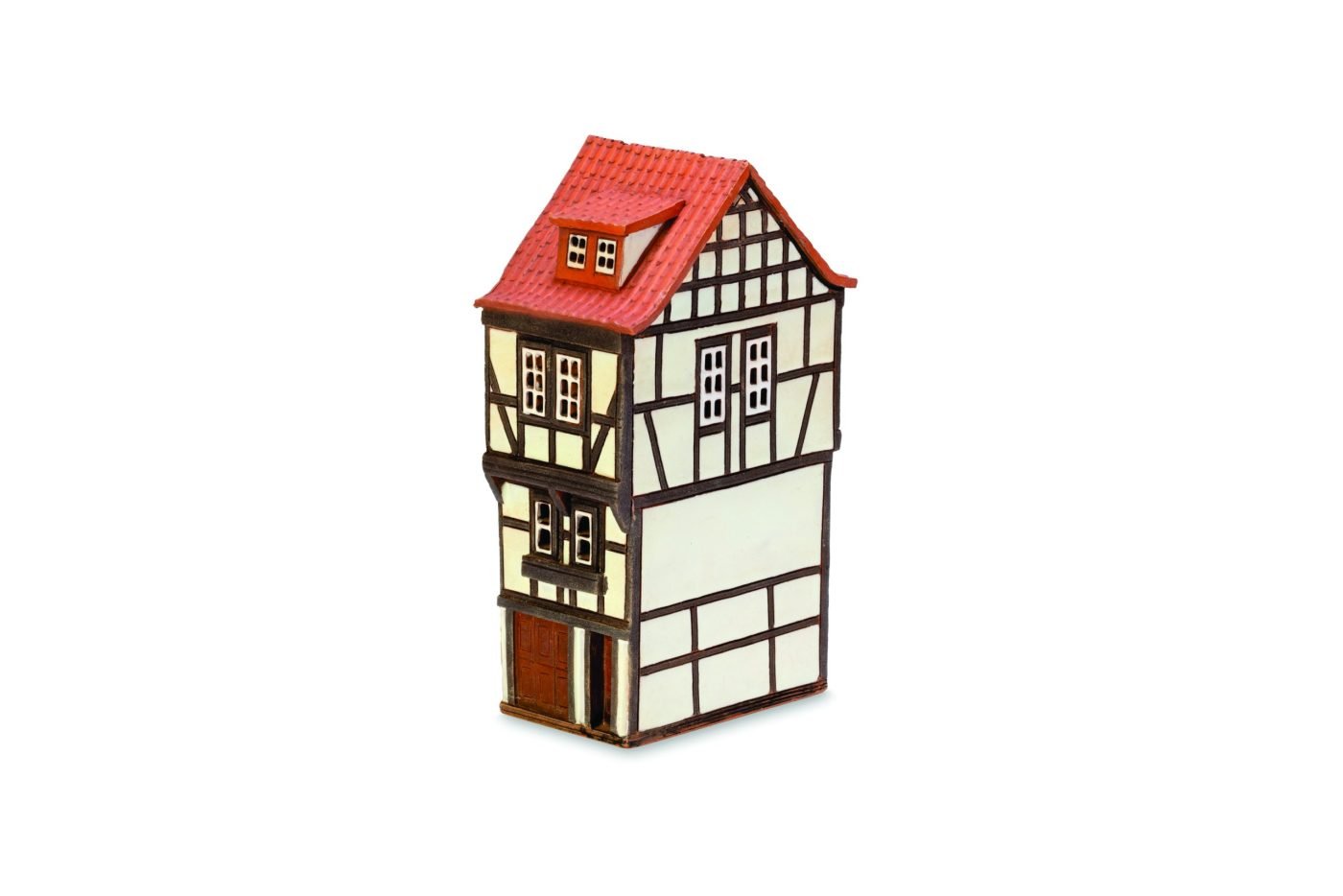 Ceramic miniature of original house in Quedlingburg MOD 0402