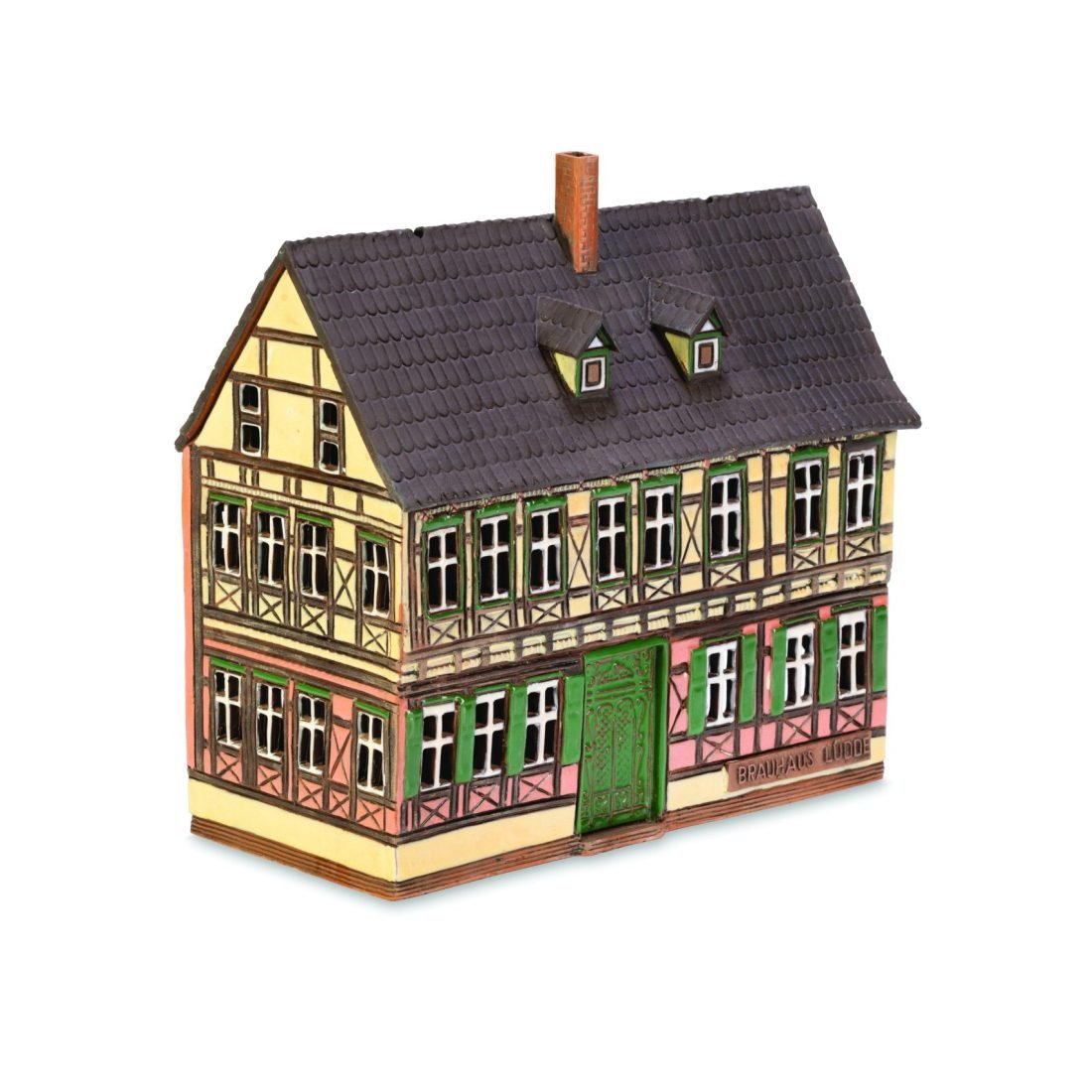 Ceramic miniature of original house in Quedlingburg MOD 0405