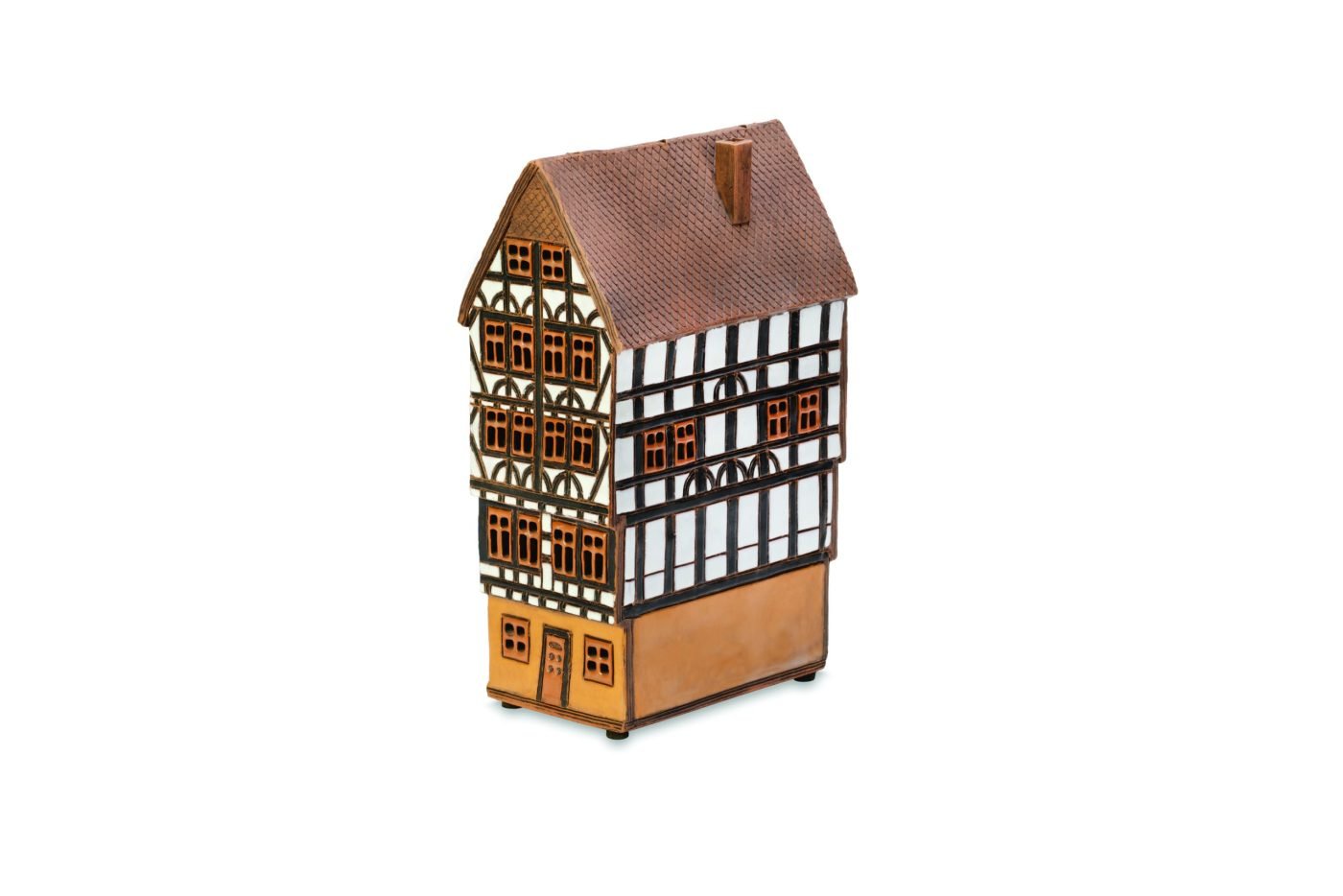 Ceramic miniature of Dom-Römer Quartier in Frankfurt am Main MOD 010