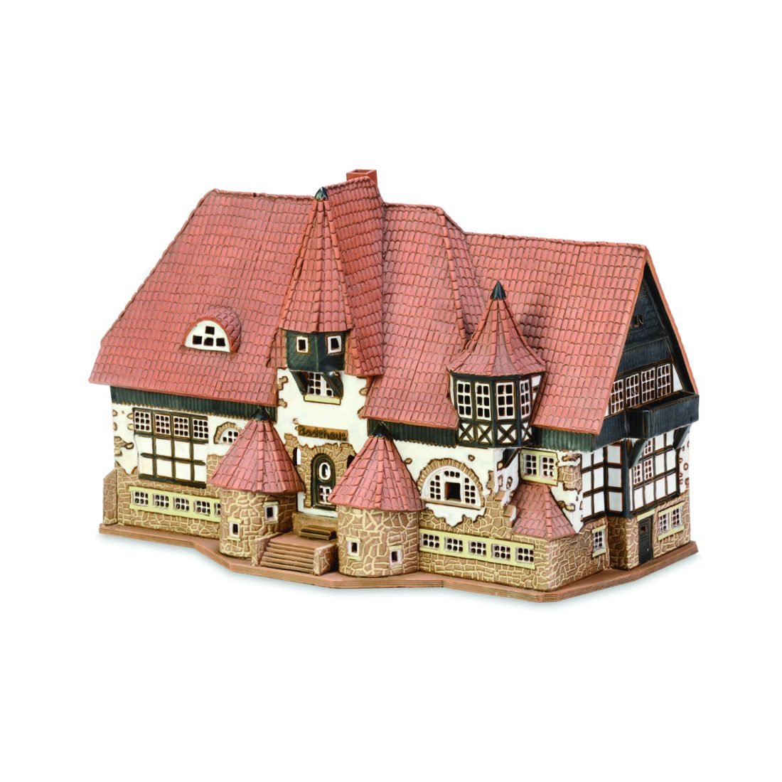 Ceramic miniature of original house in Quedlingburg MOD 0448