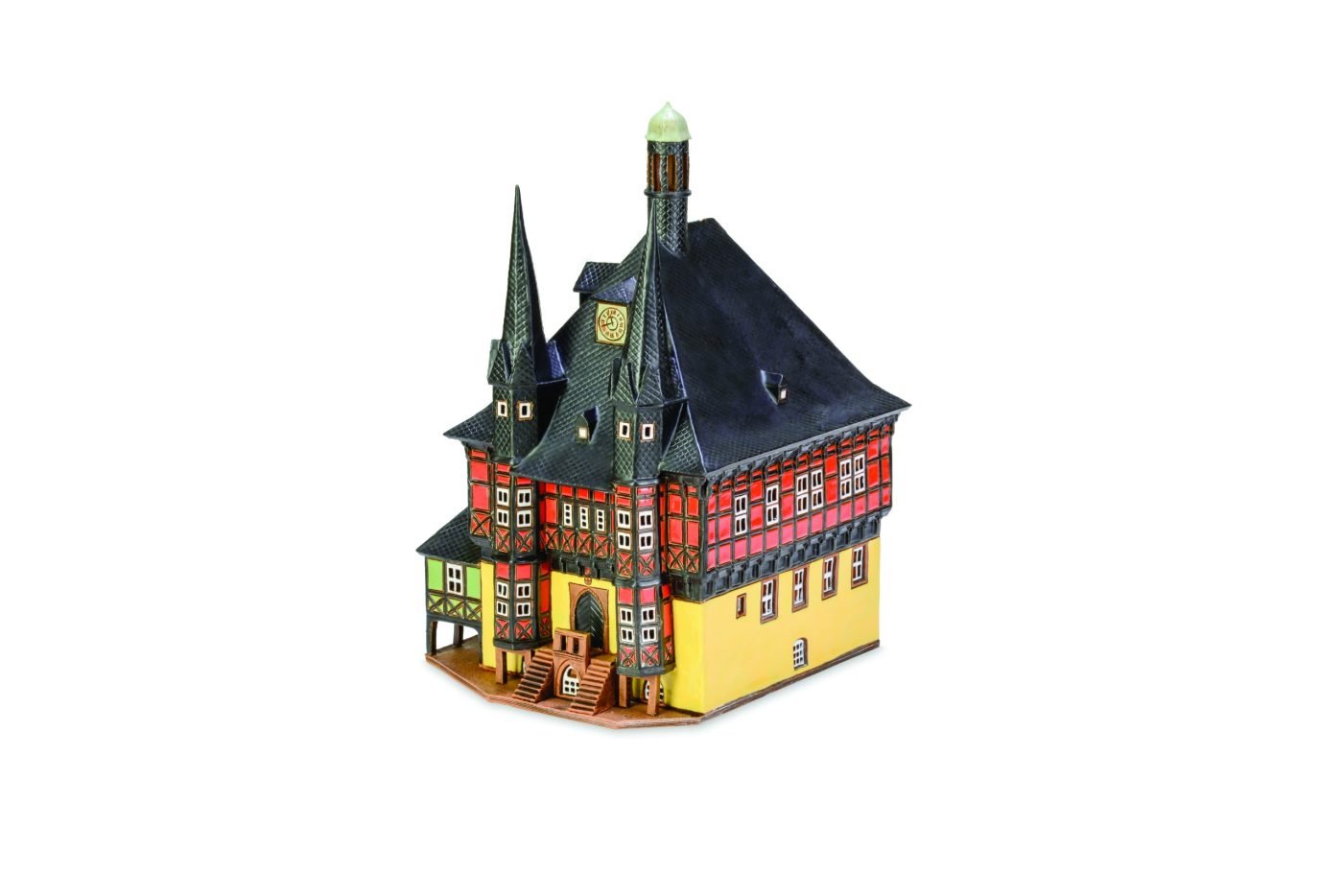 Ceramic miniature of Rathaus in Wernigerode MOD 059