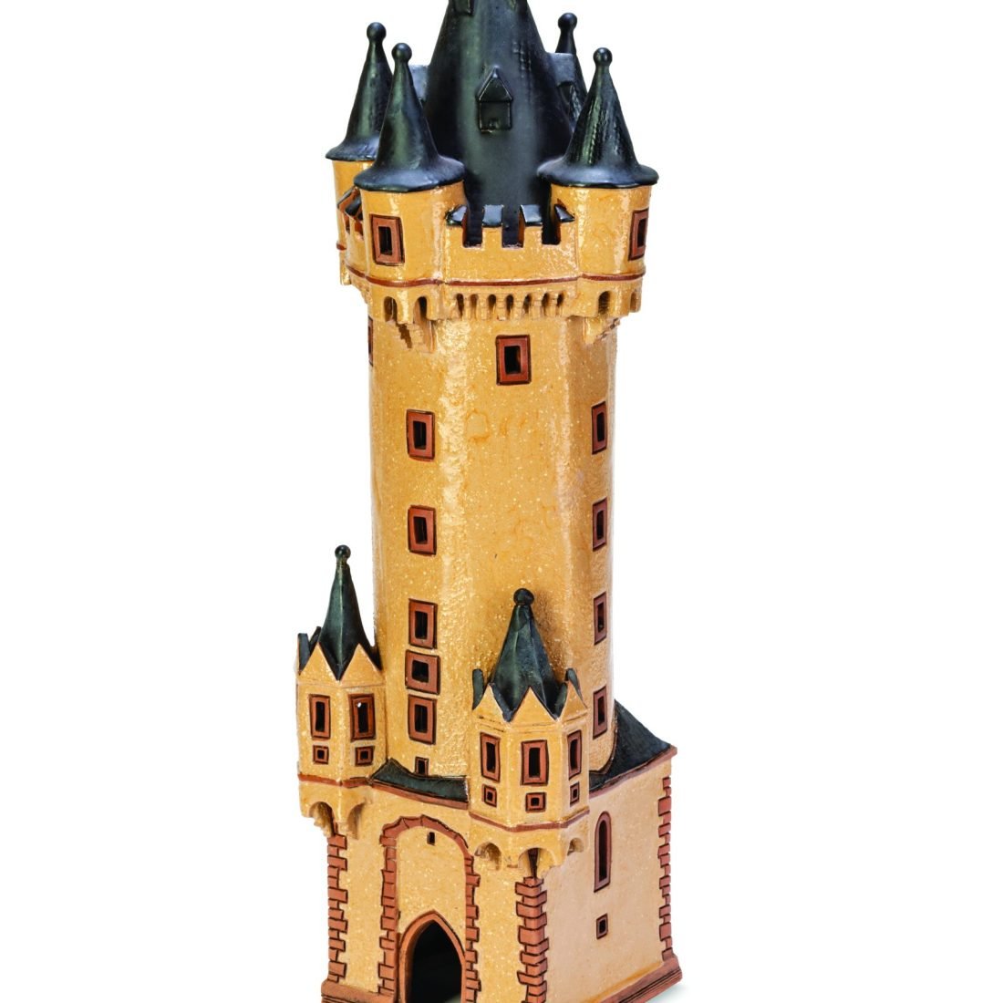 Ceramic miniature of Eschenheimer turm in Frankfurt am Main MOD 131