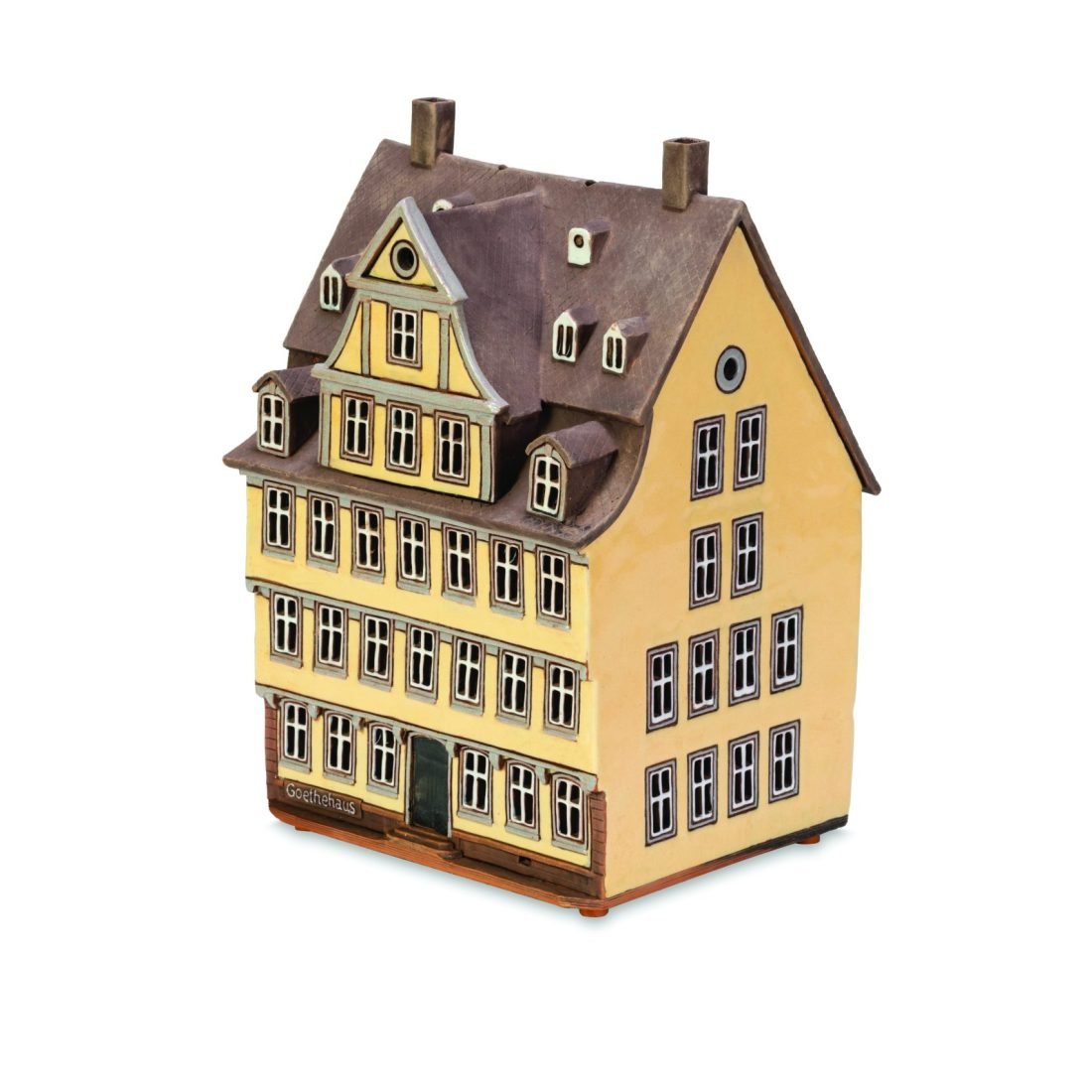 Ceramic miniature of Goethe Haus in Frankfurt am Main MOD 132