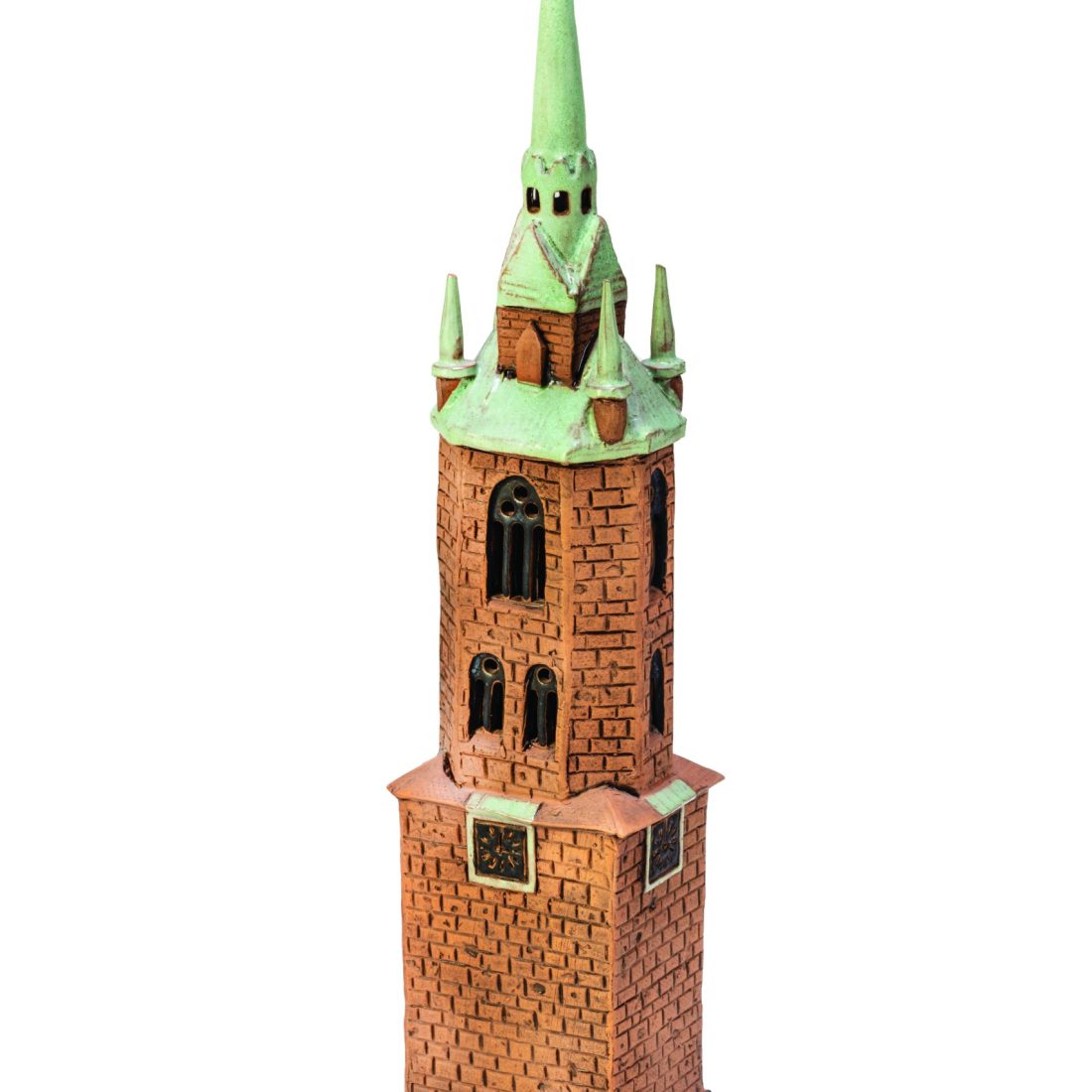 Ceramic miniature of Roter Turm in Halle MOD 136 MINI