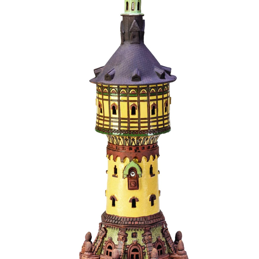 Ceramic miniature of Wasserturm in Halle MOD 138