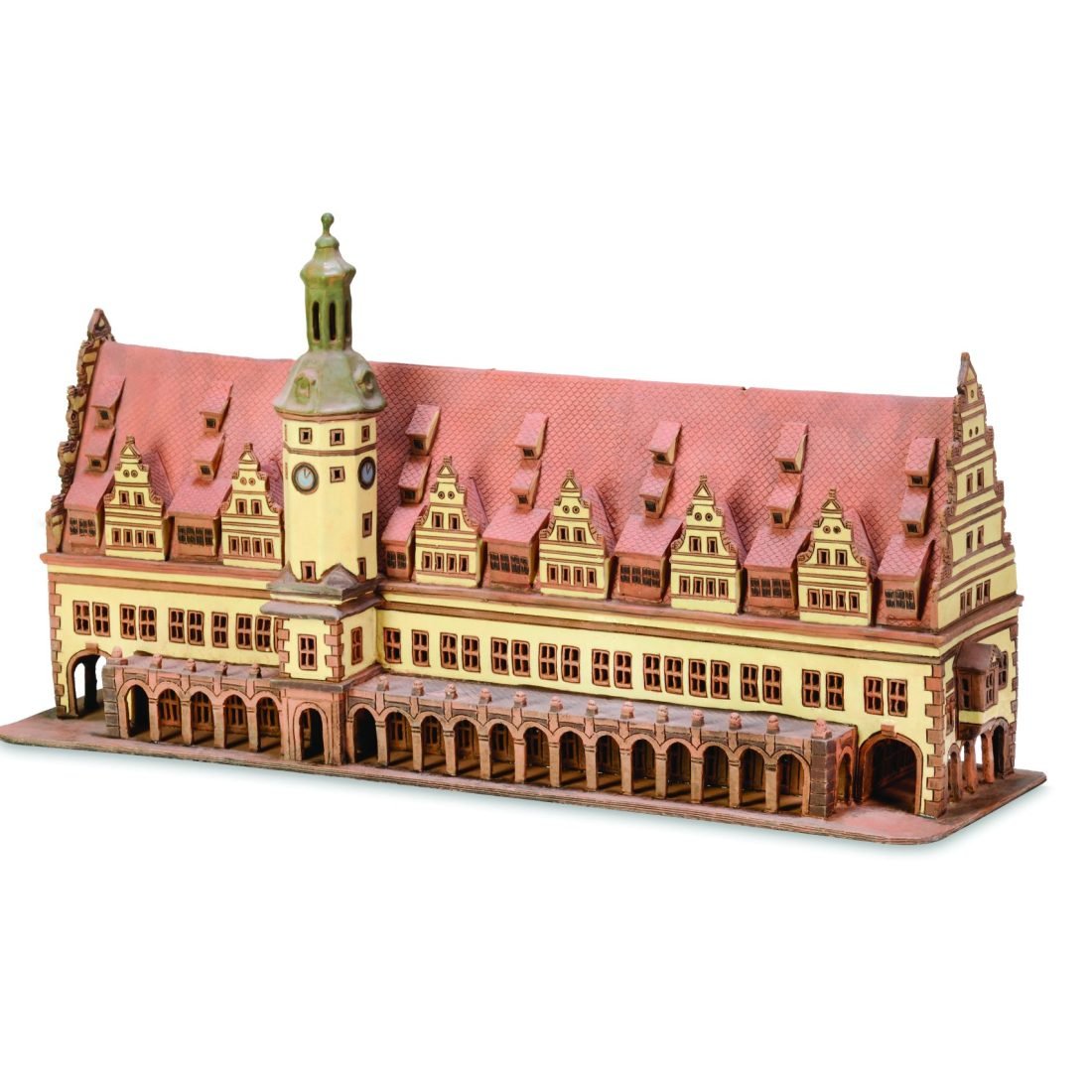 Ceramic miniature of Altes Rathaus in Leipzig MOD 140