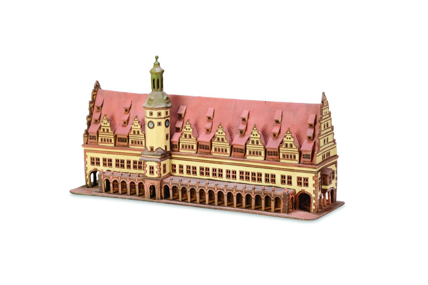 Ceramic miniature of Altes Rathaus in Leipzig MOD 140