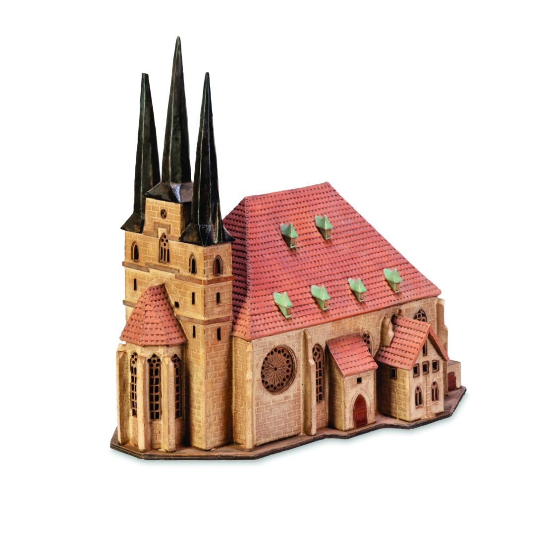 Ceramic miniature of Severikirche in Erfurt MOD 218