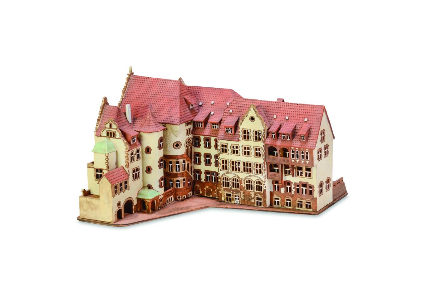 Ceramic miniature of Altes Rathaus in Bielefeld MOD 260