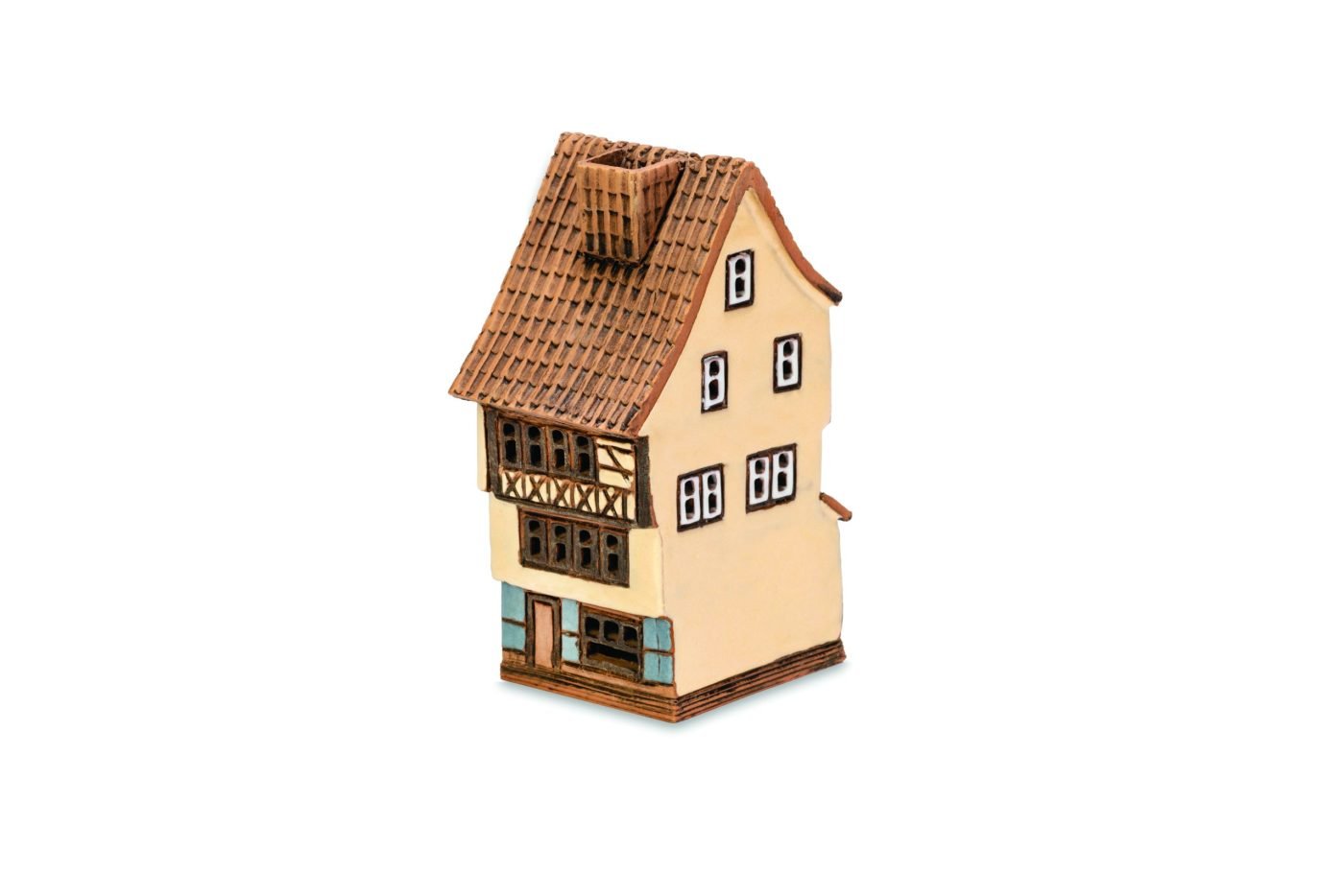 Ceramic miniature of original house in Erfurt MOD 413 MINI