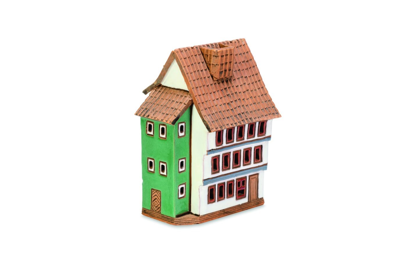 Ceramic miniature of original house in Erfurt MOD 415 MINI